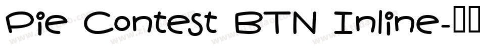 Pie Contest BTN Inline字体转换